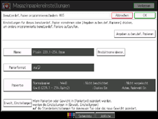Abbildung Bedienfeld-Display