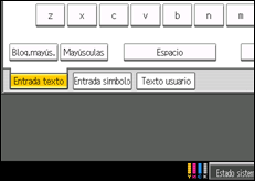 Ilustración de la pantalla panel de mandos