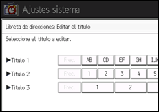 ilustración de la pantalla del panel de operaciones
