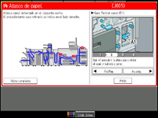Ilustraci&oacute;n de la pantalla panel de mandos
