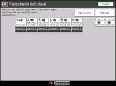 A kezel�panel ismertet&eacute;se