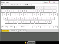 A kezelőpanel ismertetése