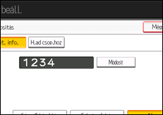 A kezelőpanel ismertetése