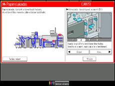 A kezelőpanel ismertetése