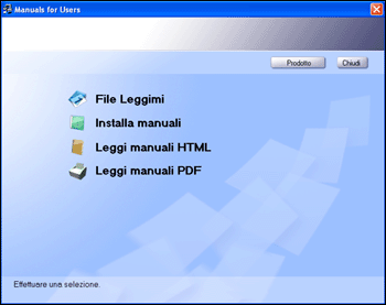 Illustrazione della schermata di installazione
