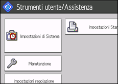 Illustrazione pannello operativo