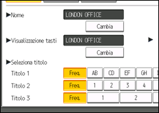 Illustrazione schermata pannello di controllo