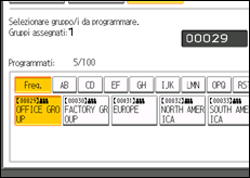 Illustrazione schermata pannello di controllo
