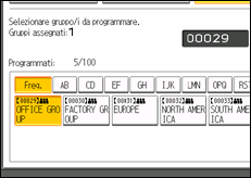Illustrazione schermata pannello di controllo