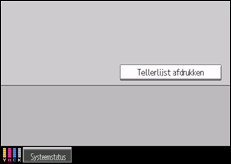 Schermafbeelding bedieningspaneel