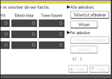 Schermafbeelding bedieningspaneel