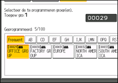 Schermafbeelding bedieningspaneel