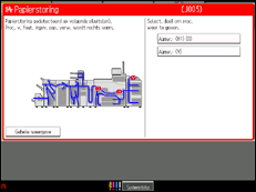 Schermafbeelding bedieningspaneel
