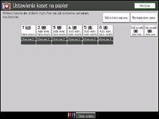 Ilustracja ekranu panela operacyjnego