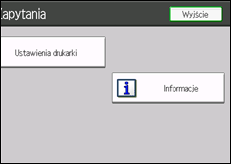 Ilustracja ekranu panela operacyjnego