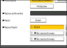 Ilustracja ekranu panela operacyjnego