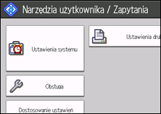 Ilustracja ekranu panelu operacyjnego