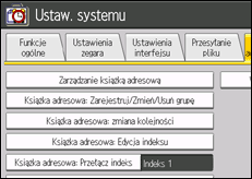 Ilustracja ekranu panelu operacyjnego