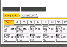 Ilustracja ekranu panelu operacyjnego
