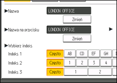 Ilustracja ekranu panela operacyjnego