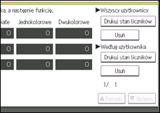 Ilustracja ekranu panela operacyjnego