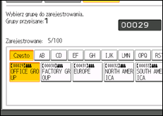 Ilustracja ekranu panela operacyjnego