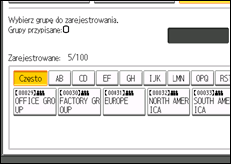 Ilustracja ekranu panela operacyjnego