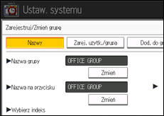 Ilustracja ekranu panela operacyjnego