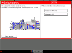 Ilustracja ekranu panela operacyjnego
