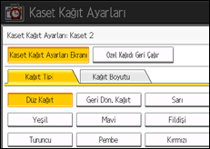 İşlem paneli ekran çizimi