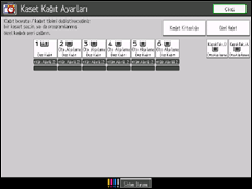 İşlem paneli ekran çizimi