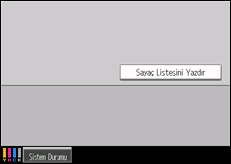 İşlem paneli ekran çizimi