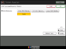 İşlem paneli ekran çizimi