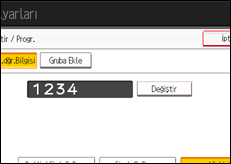 ��lem paneli ekran &ccedil;izimi