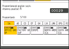 İşlem paneli ekran çizimi