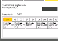 İşlem paneli ekran çizimi