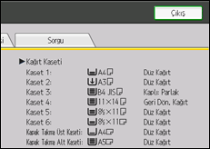 ��lem paneli ekran &ccedil;izimi