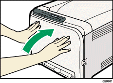 Ilustración de la impresora