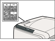 Ilustración de la impresora