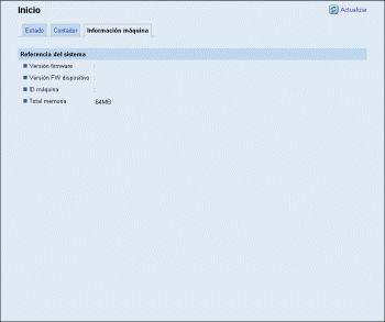 Ilustración de la pantalla del navegador Web