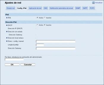 Ilustración de la pantalla del navegador Web