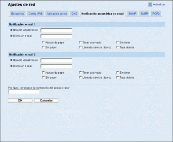 Ilustración de la pantalla del navegador Web