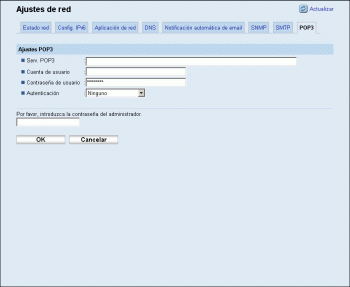 Ilustración de la pantalla del navegador Web