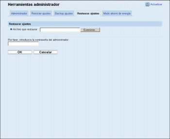 Ilustración de la pantalla del navegador Web
