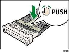 Illustration du magasin papier