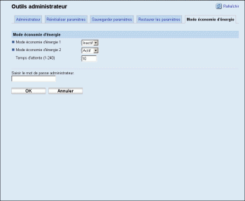 Illustration de la page du navigateur Web