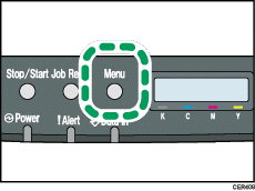 Abbildung Menü-Taste