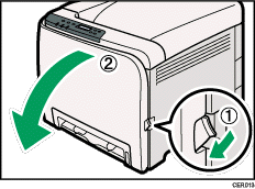 Ilustración de la impresora