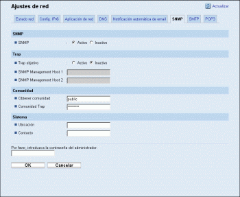 Ilustración de la pantalla del navegador Web