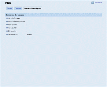 Ilustración de la pantalla del navegador Web
